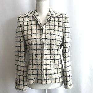 Trousers ETC New York Black/Cream Zipper Jacket